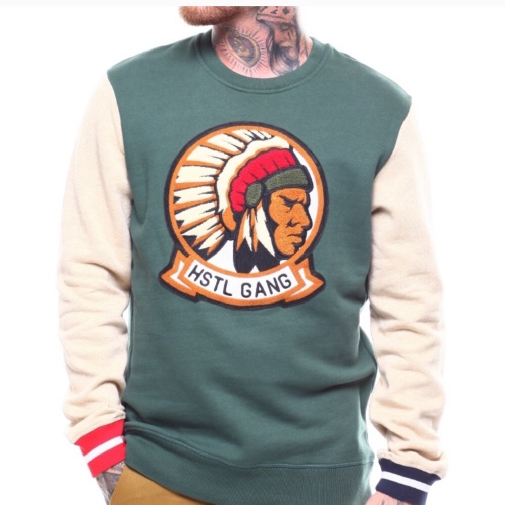 Hustle gang crew neck